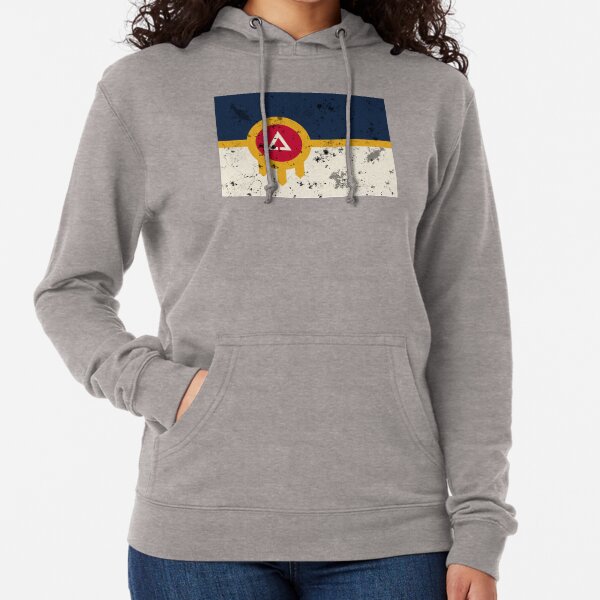 REACH Tulsa Flag Logo Lightweight Hoodie