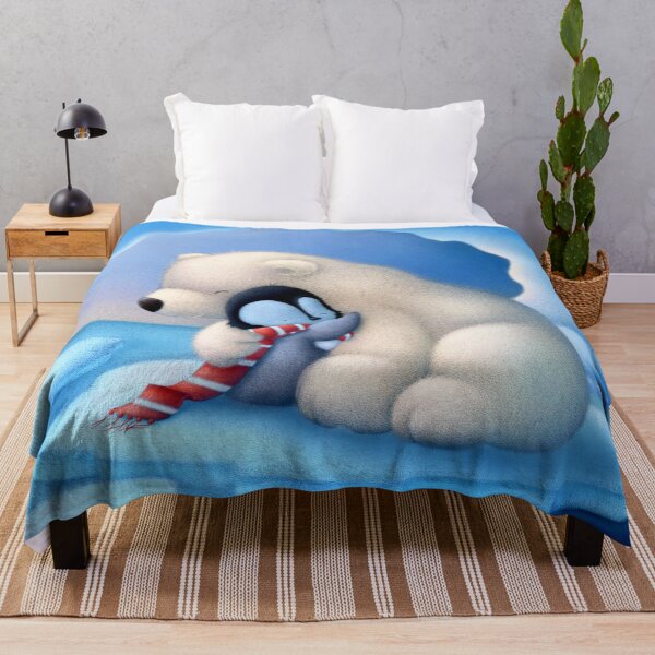 Item preview, Polar Bear and Penguin designed and sold by leehollandart.