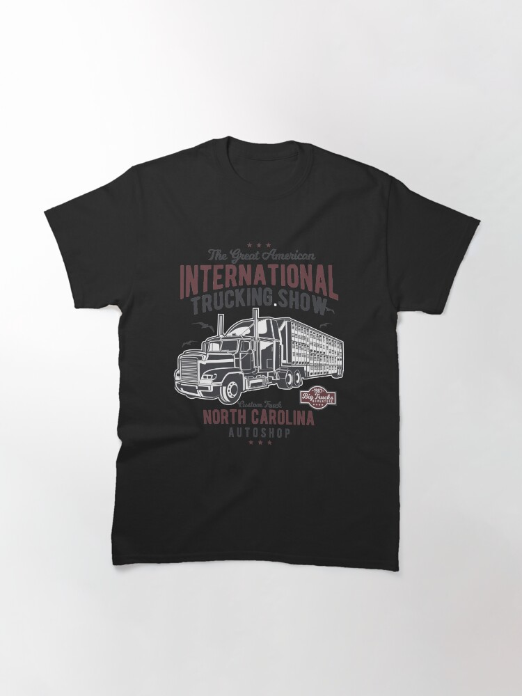 Alternate view of Great American Trucking Show N. Carolina Autoshop Classic T-Shirt
