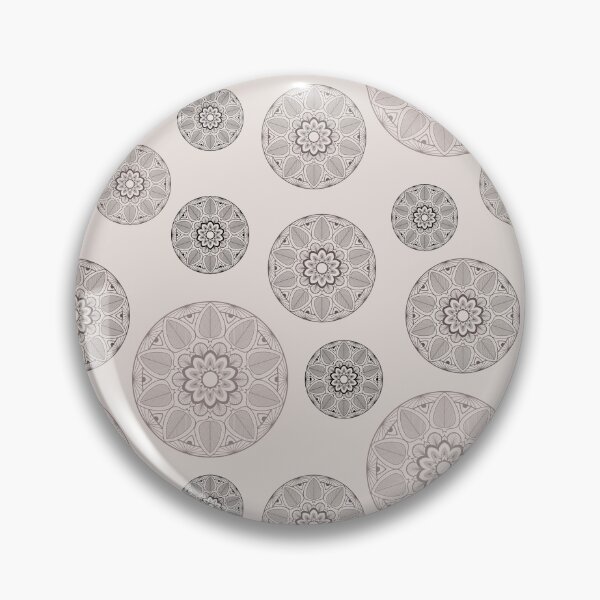 Item preview, Floral Geometric Mandala Coffee Pattern designed and sold by GeeHanz.