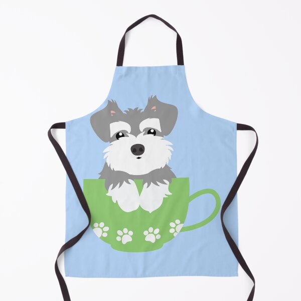 Item preview, Teacup Schnauzer Puppy designed and sold by Lulupainting.
