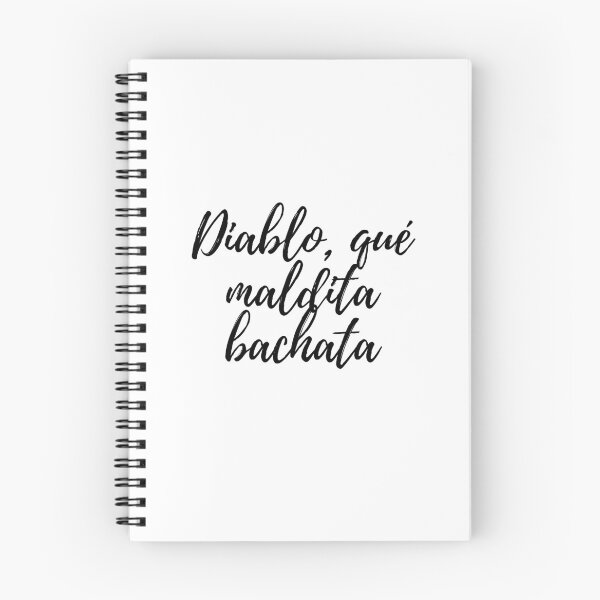 Item preview, Diablo, qué maldita bachata - Dominican slang designed and sold by gloriasd14.