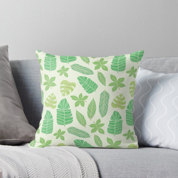 Item preview, Banana Leaf Pattern Print Art Design designed and sold by Spot Sweet.