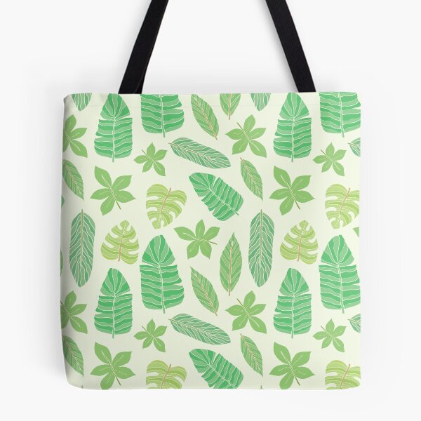 Item preview, Banana Leaf Pattern Print Art Design designed and sold by Spot Sweet.