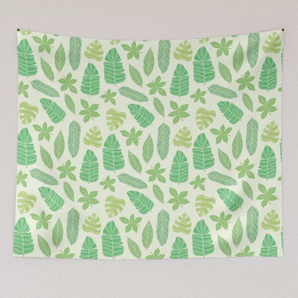 Item preview, Banana Leaf Pattern Print Art Design designed and sold by Spot Sweet.