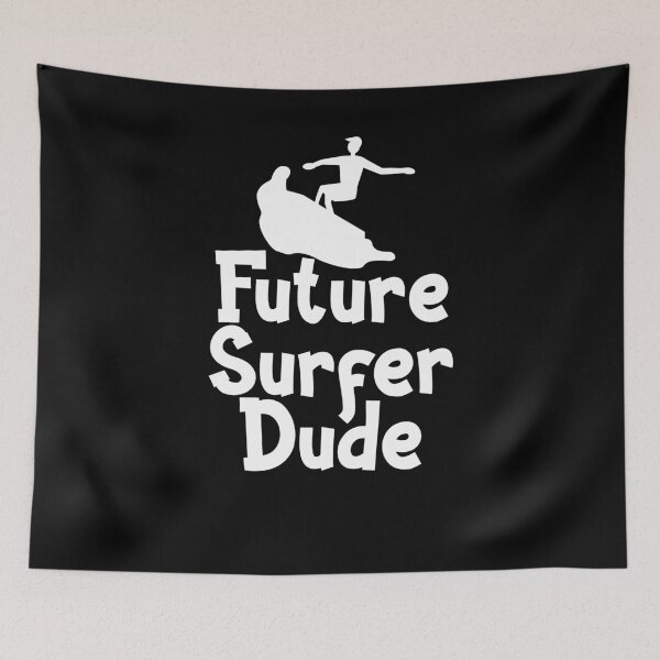 Item preview, Future Surfer Dude Hang Loose Surfer designed and sold by Akmloza.