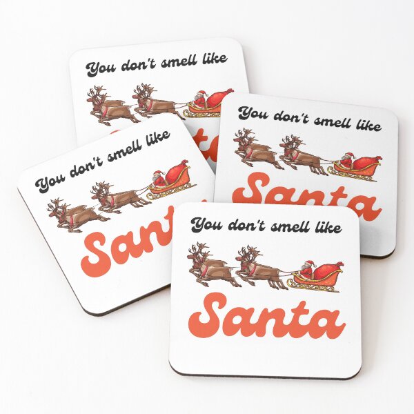 Item preview, You Dont Smell like Santa - Buddy the Elf Movie Quote designed and sold by Pandoras-Boxx.