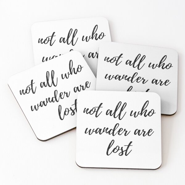 Item preview, Not all who wander are lost designed and sold by Papermouse.