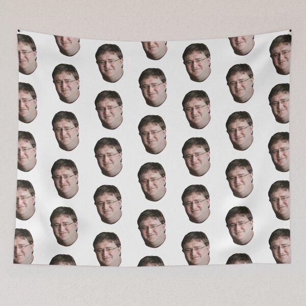 Item preview, Gaben smiling designed and sold by Omeris.