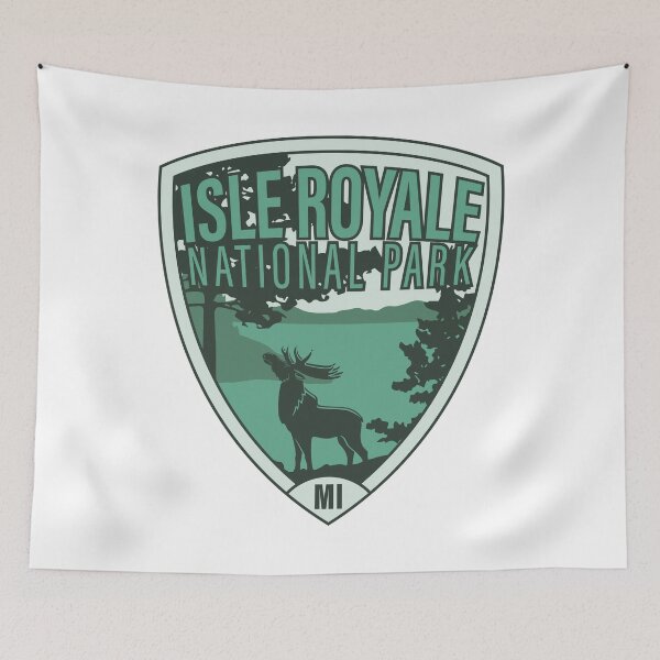 Item preview, Isle Royal National Park - Michigan designed and sold by Moritz Schwäble.