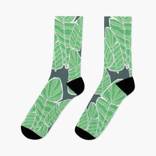 Item preview, Banana Leaf Pattern Print Art Design designed and sold by Spot Sweet.