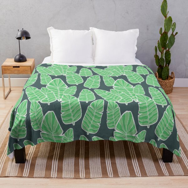 Item preview, Banana Leaf Pattern Print Art Design designed and sold by Spot Sweet.