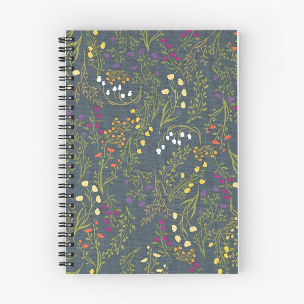Item preview, Summer Meadow Slate Grey Charcoal designed and sold by Cecilia Mok.