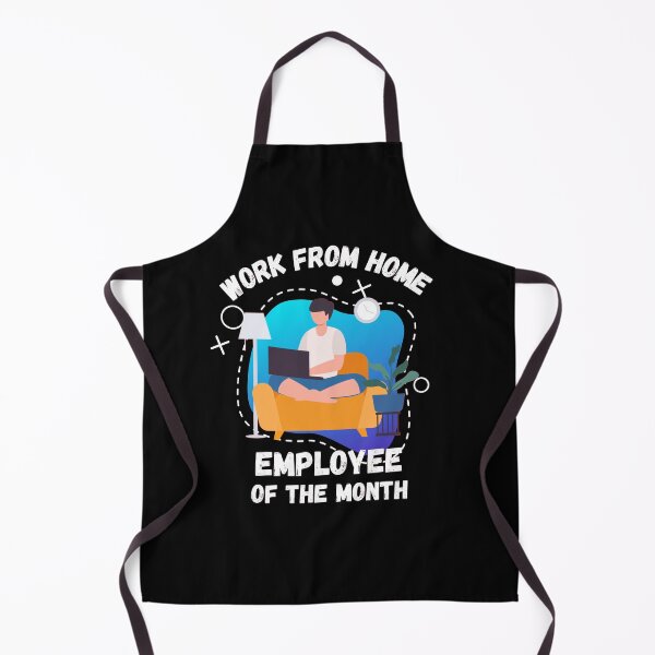 Item preview, Work From Home Employee Of The Month designed and sold by Rhu Creations.
