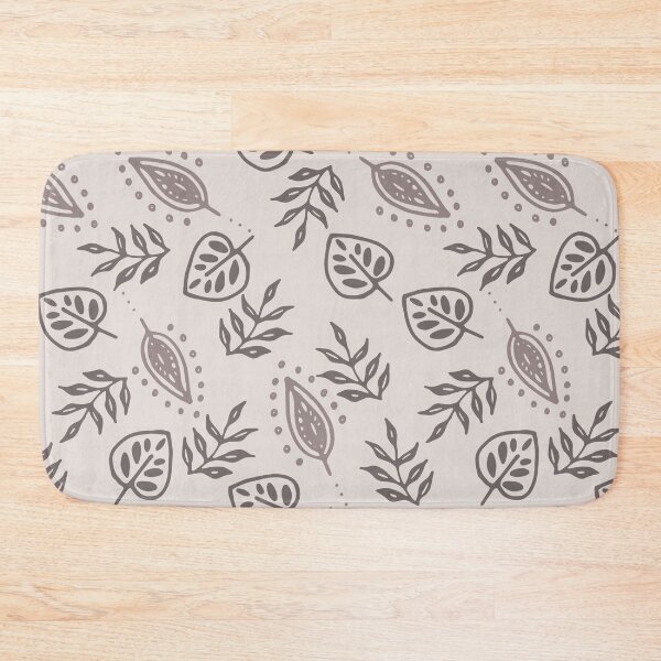 Item preview, Watercolor Leaves Coffee Pattern designed and sold by GeeHanz.