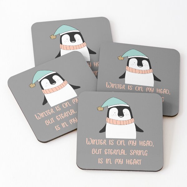 Item preview, Winter is on my head, but eternal spring is in my heart, Awesome gift for Winter Lover  designed and sold by abdelhak2005.