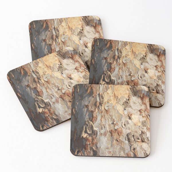 Item preview, Eucalyptus Tree Peeling Bark Abstract designed and sold by taiche.