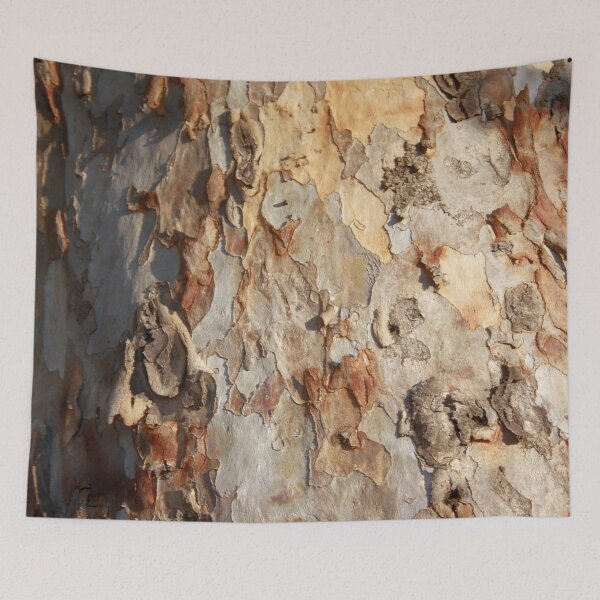 Item preview, Eucalyptus Tree Peeling Bark Abstract designed and sold by taiche.