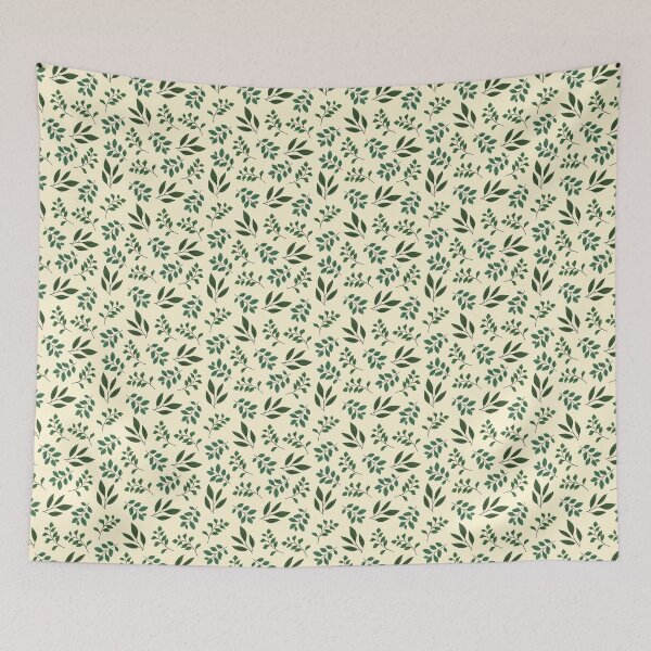 Item preview, Aesthetic Leaf Pattern Print Art Design designed and sold by Spot Sweet.