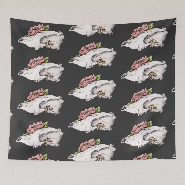 Item preview, fox skull  designed and sold by Beelixir.