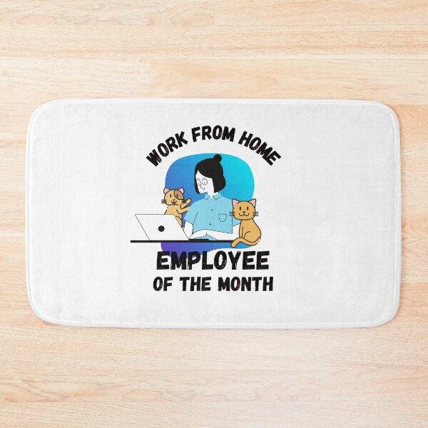 Item preview, Work From Home Employee Of The Month designed and sold by Rhu Creations.