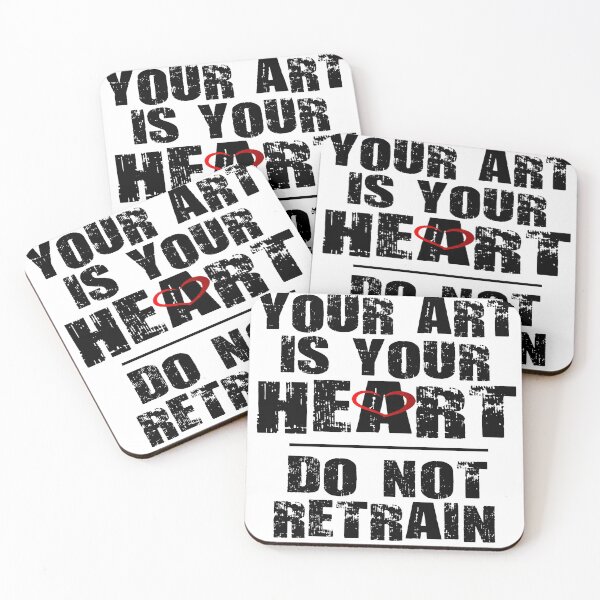 Item preview, Your Art is your Heart designed and sold by tizanetv.