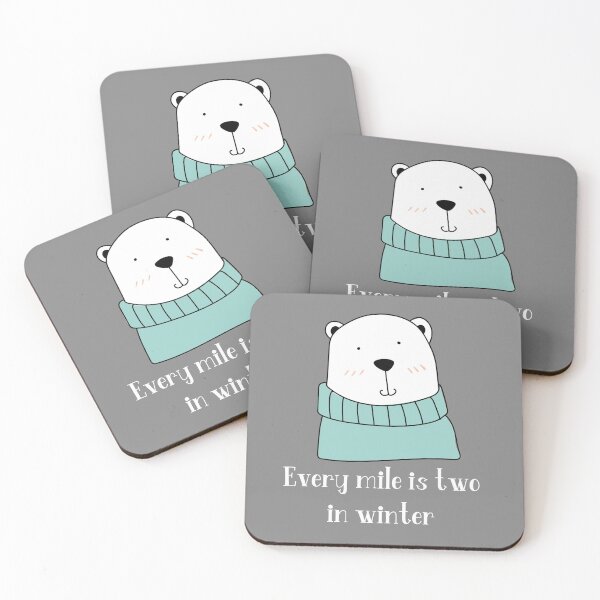 Item preview, Every mile is two in winter, Awesome gift for Winter Lover  designed and sold by abdelhak2005.