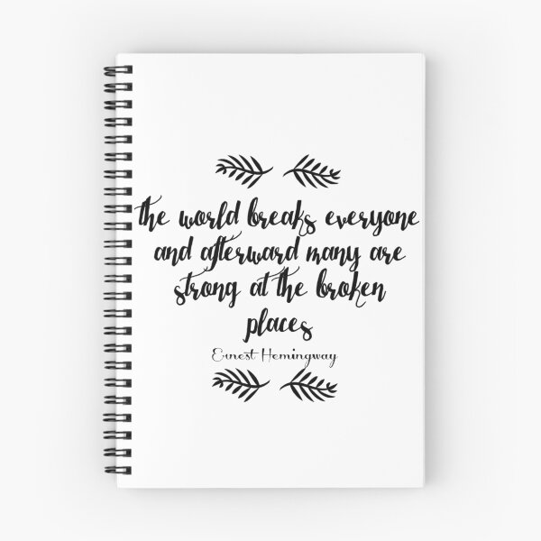 Aperçu de l'œuvre Ernest Hemingway Citation créée et vendue par nerdytalks.