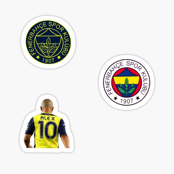 Fenerbahçe Aufkleberpackung Sticker