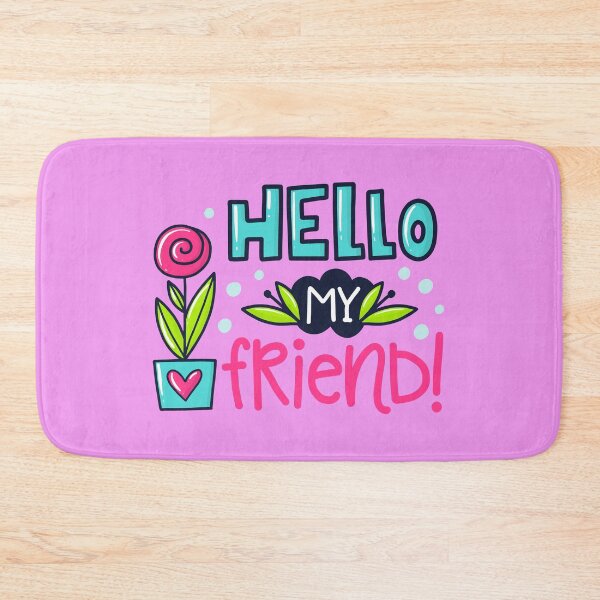 Item preview, Hello My Friend designed and sold by obviouslogic.