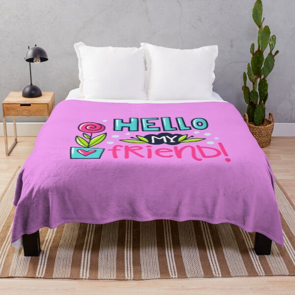 Item preview, Hello My Friend designed and sold by obviouslogic.