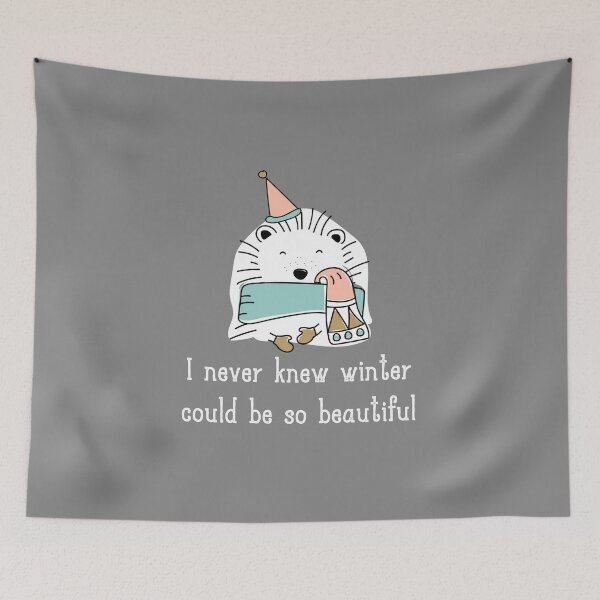 Item preview, I never knew winter could be so beautiful, Awesome gift for Winter Lover  designed and sold by abdelhak2005.
