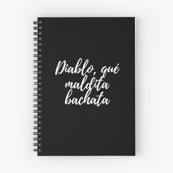Item preview, Diablo, qué maldita bachata - Dominican slang designed and sold by gloriasd14.