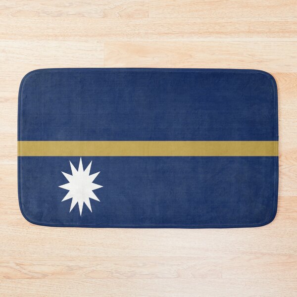 Item preview, Nauru Flag designed and sold by Finding Fortuity.
