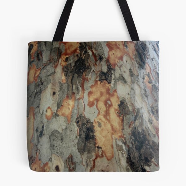 Item preview, Eucalyptus Tree Shedding Bark Abstract Photography designed and sold by taiche.