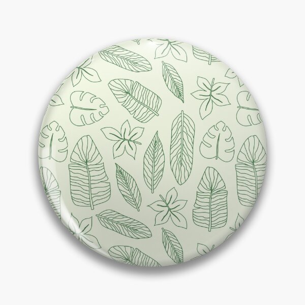 Item preview, Banana Leaf Pattern Print Art Design designed and sold by Spot Sweet.