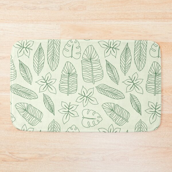 Item preview, Banana Leaf Pattern Print Art Design designed and sold by Spot Sweet.