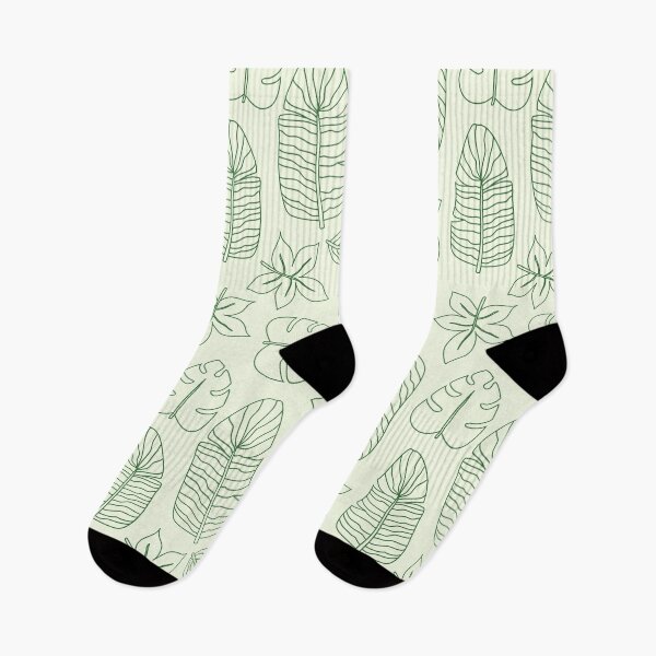 Item preview, Banana Leaf Pattern Print Art Design designed and sold by Spot Sweet.