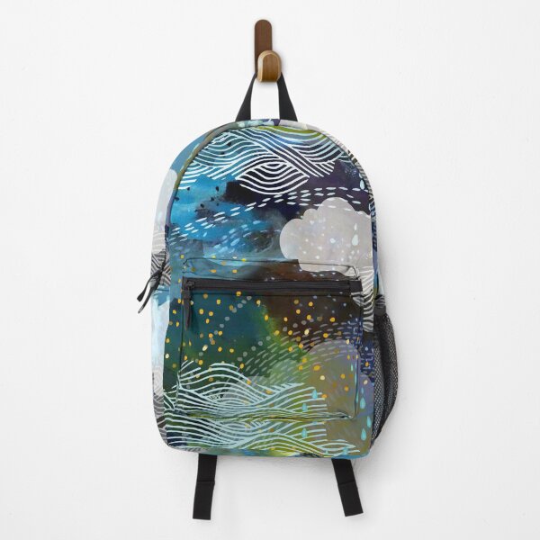 Item preview, The Sea and the Sky abstract rain clouds ocean designed and sold by Cecilia Mok.