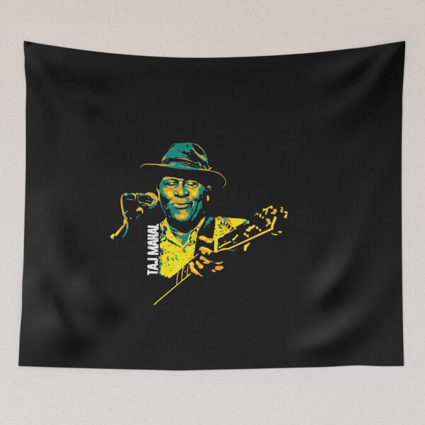 Item preview, Taj Mahal Taj Mahal. Henry Saint Clair Fredericks. American blues musicians. Blues musician legends. blues guitarist  designed and sold by AiteShito.