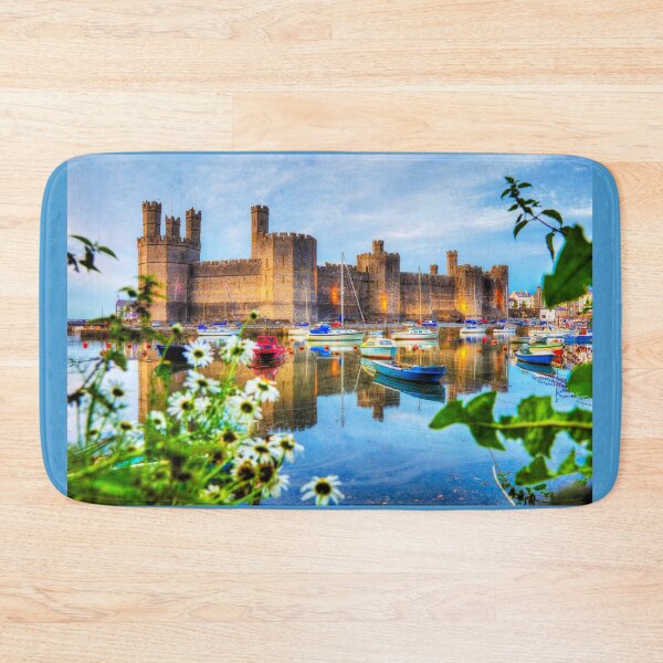 Item preview, Caernarfon Castle Low Perspective designed and sold by Paul Thompson Photography.
