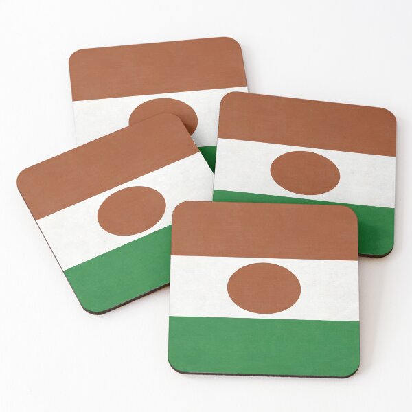 Item preview, Niger Flag designed and sold by Leslie Montgomery Art.