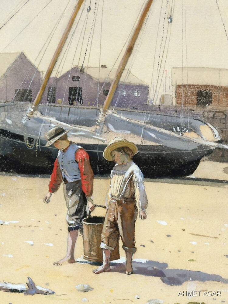 Winslow Homer, A BASKET OF CLAMS by motionage