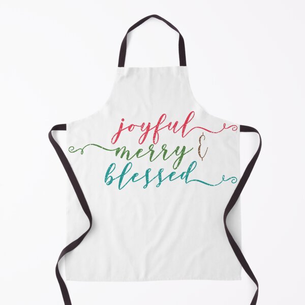 Item preview, Joyful Merry And Blessed Distressed Text Design For Christmas Lovers designed and sold by Sunny Collections.