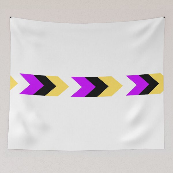Item preview, Pride Flag Chevrons - Non-binary designed and sold by thesassypanda.