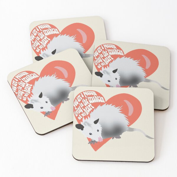 Item preview, You Are a Possum Living in the Trashcan of My Heart designed and sold by SketchySira.