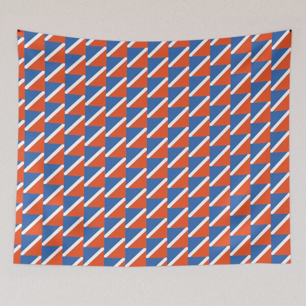 Item preview, Modern Shell Pattern Blue Orange designed and sold by zcabask.