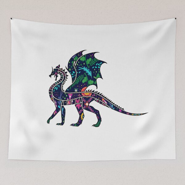 Item preview, Dragon Western Nature Art designed and sold by zeliche mohammed.