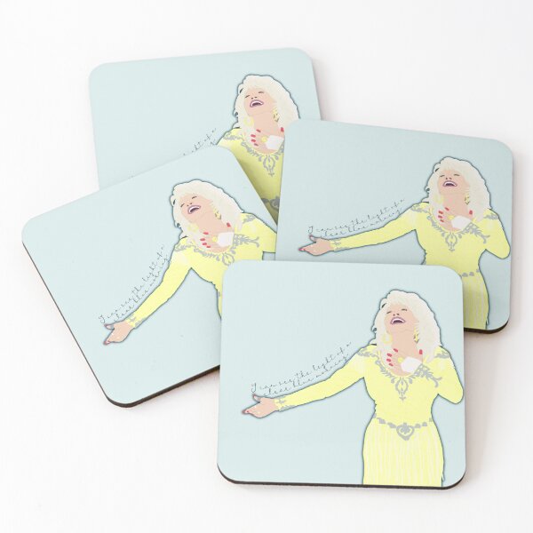 Item preview, Light of a Clear Blue Morning Dolly Parton designed and sold by SketchySira.