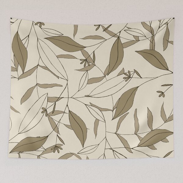 Item preview, Boho botany Pattern Print Art Design designed and sold by Spot Sweet.